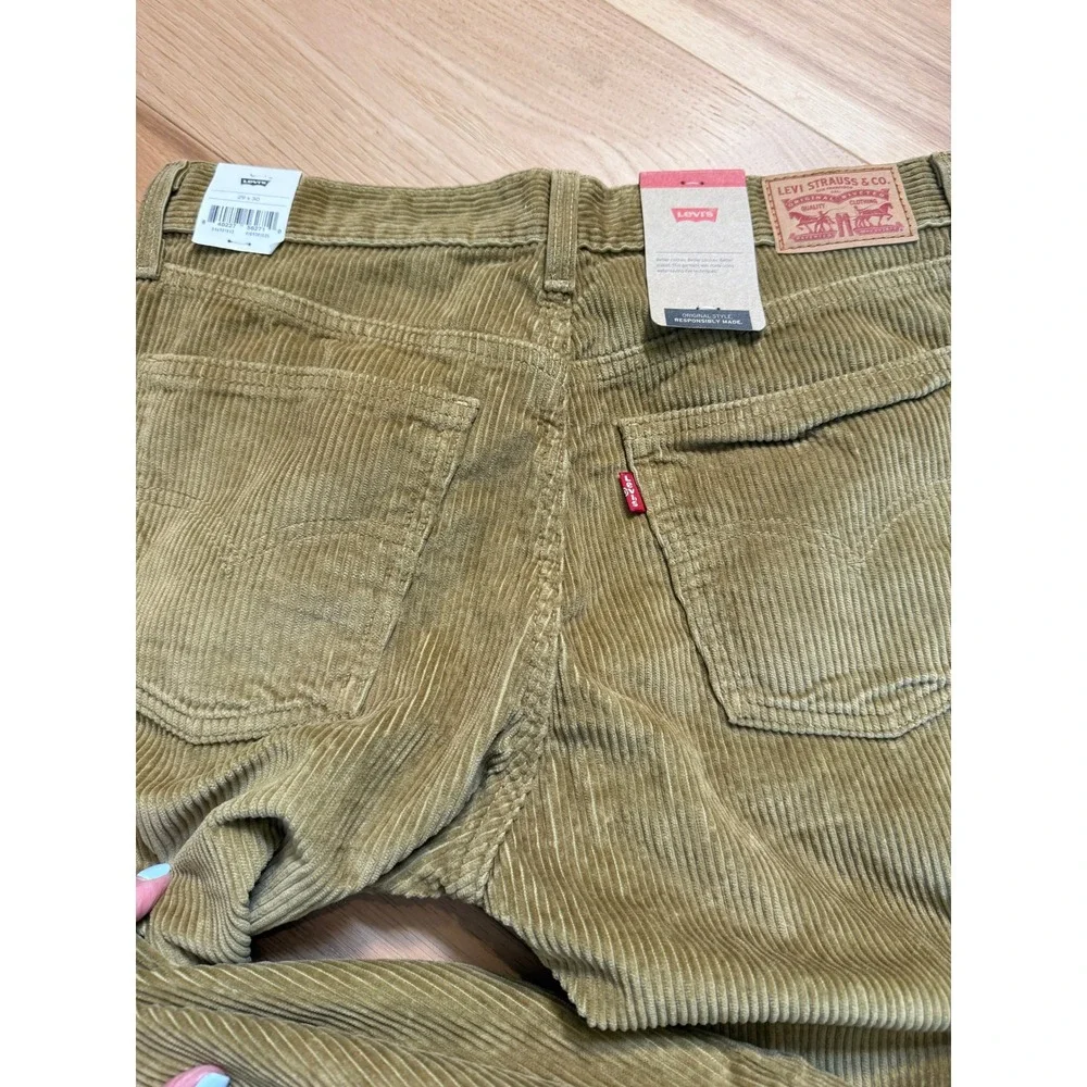 Levi's Corduroy Pants Mens 29x30 Light Brown Straight Leg Original A46901843